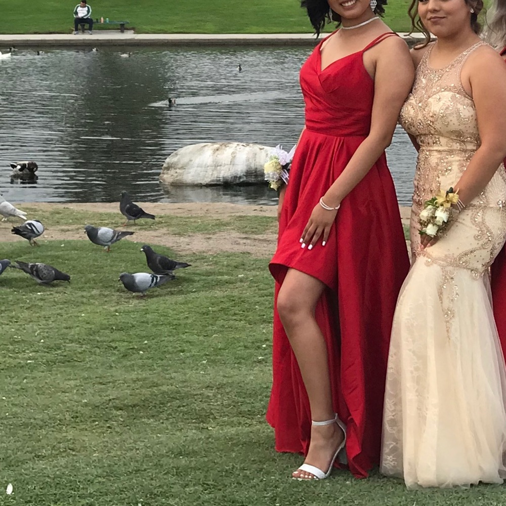 Red Prom/Formal Dress - Picture 2 of 3